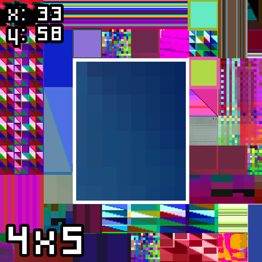 XITY #349 - x:33 y:58 - 4x5