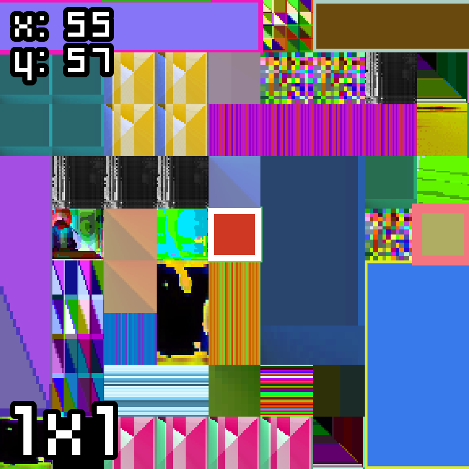 XITY #321 - x:55 y:57 - 1x1