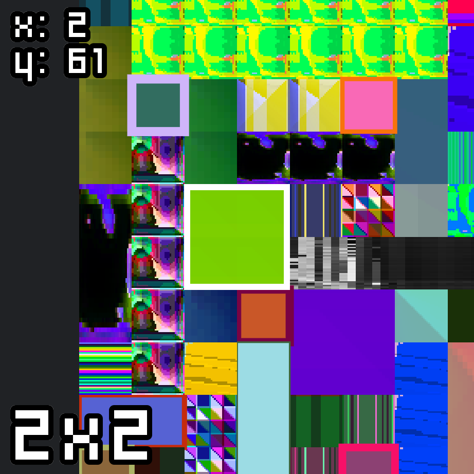 XITY #255 - x:2 y:61 - 2x2