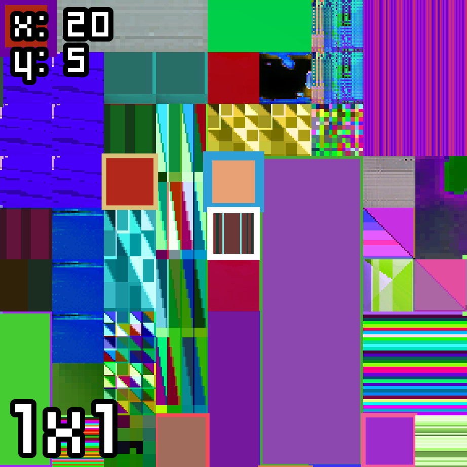 XITY #343 - x:20 y:5 - 1x1