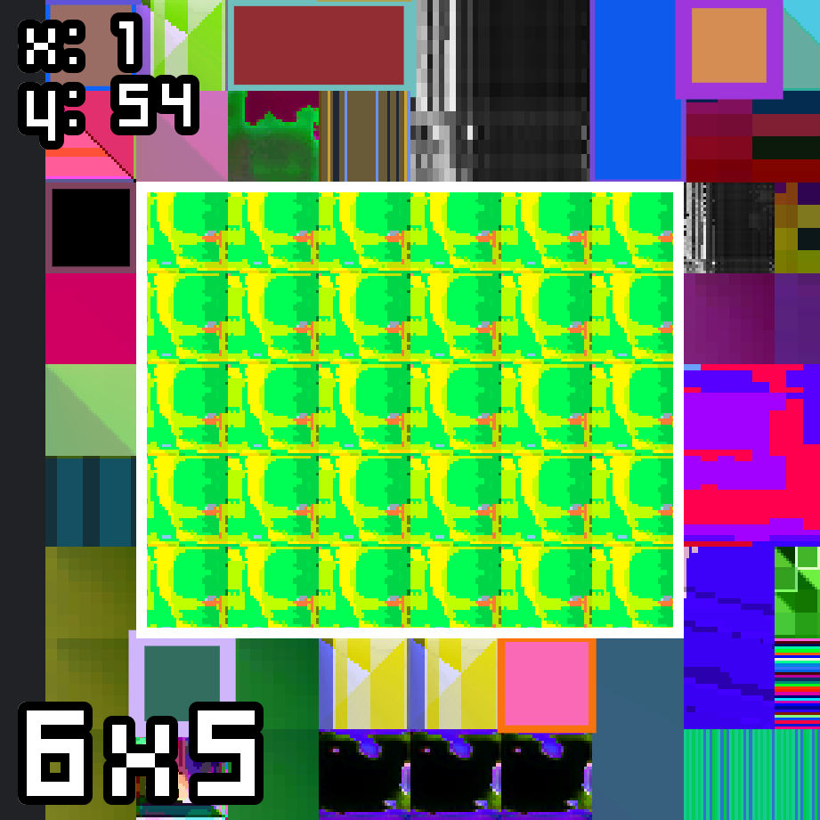 XITY #169 - x:1 y:54 - 6x5