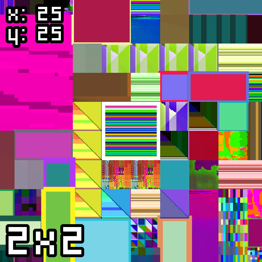 XITY #139 - x:25 y:25 - 2x2