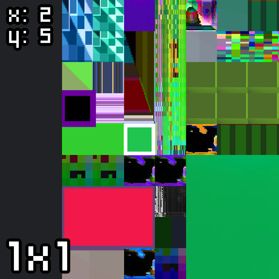 XITY #102 - x:2 y:5 - 1x1