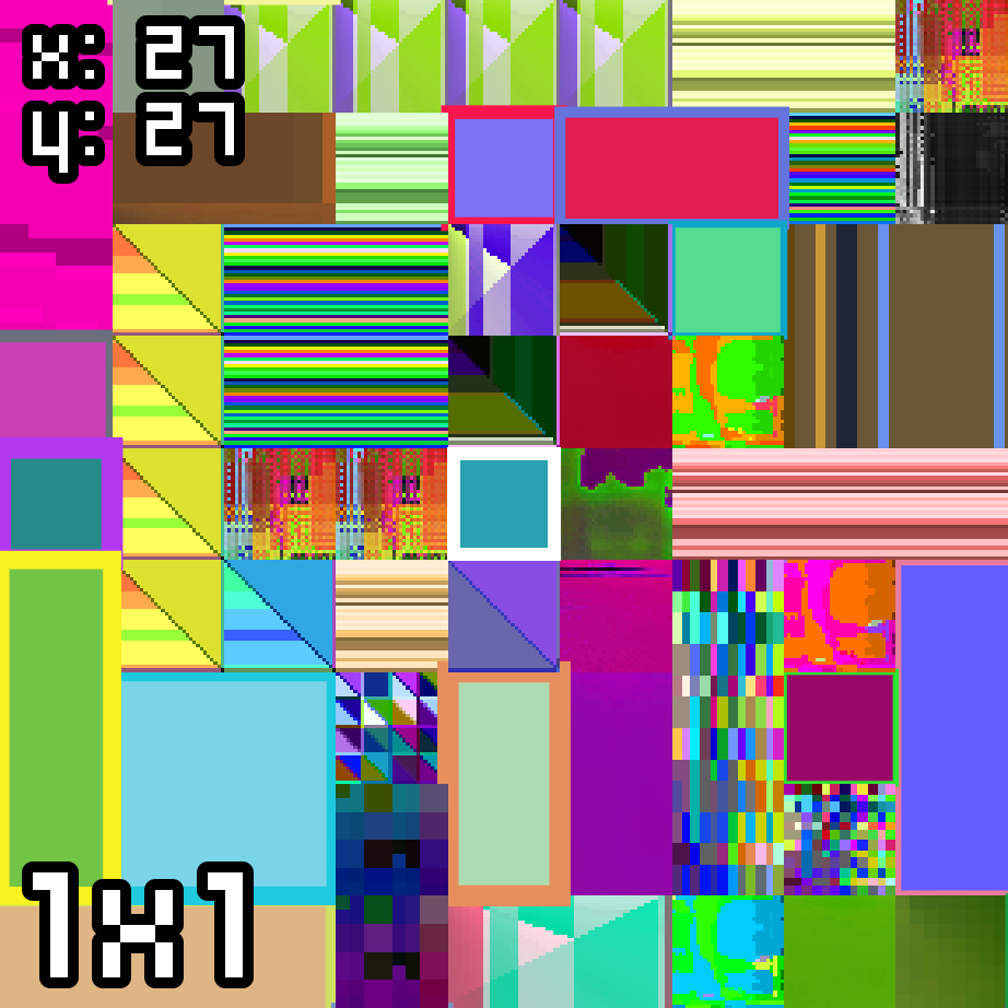 XITY #105 - x:27 y:27 - 1x1