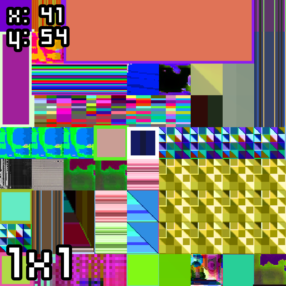XITY #107 - x:41 y:54 - 1x1