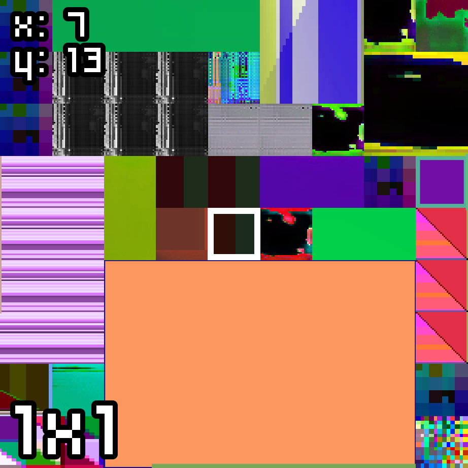 XITY #111 - x:7 y:13 - 1x1