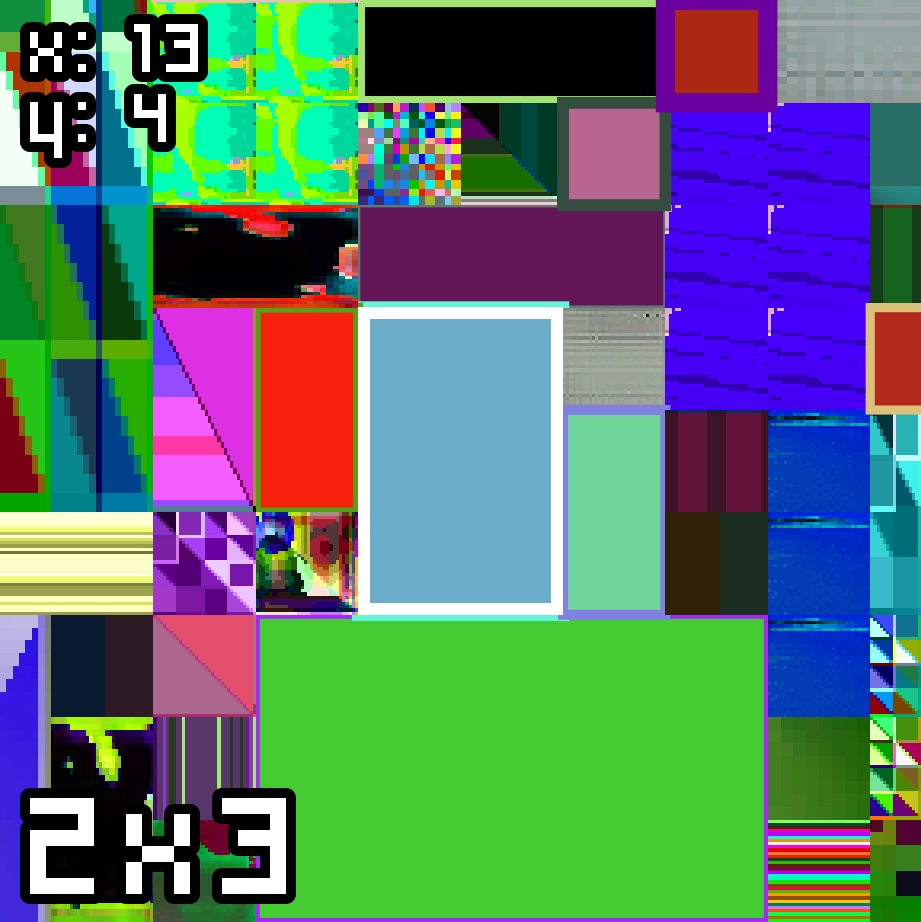 XITY #320 - x:13 y:4 - 2x3