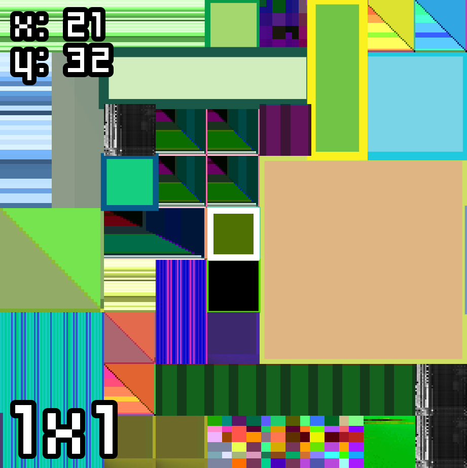 XITY #185 - x:21 y:32 - 1x1