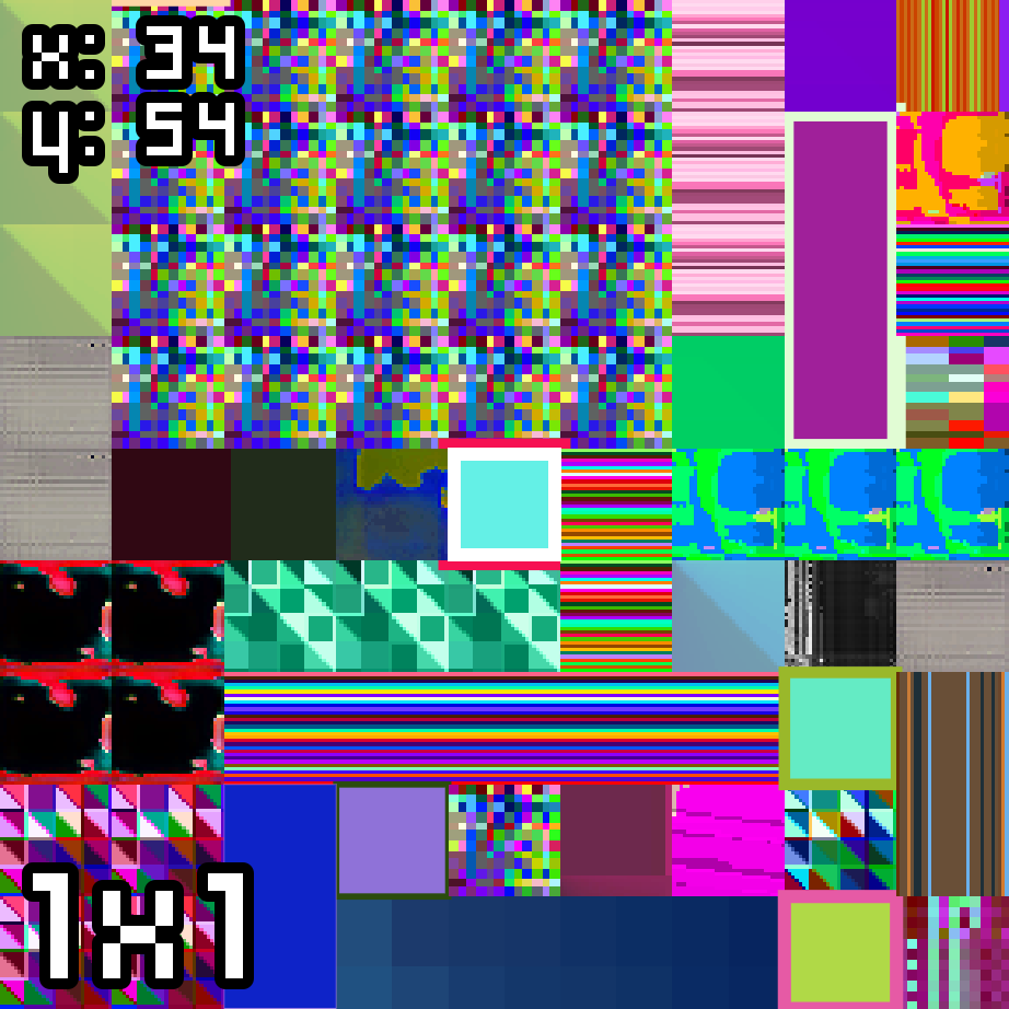 XITY #190 - x:34 y:54 - 1x1
