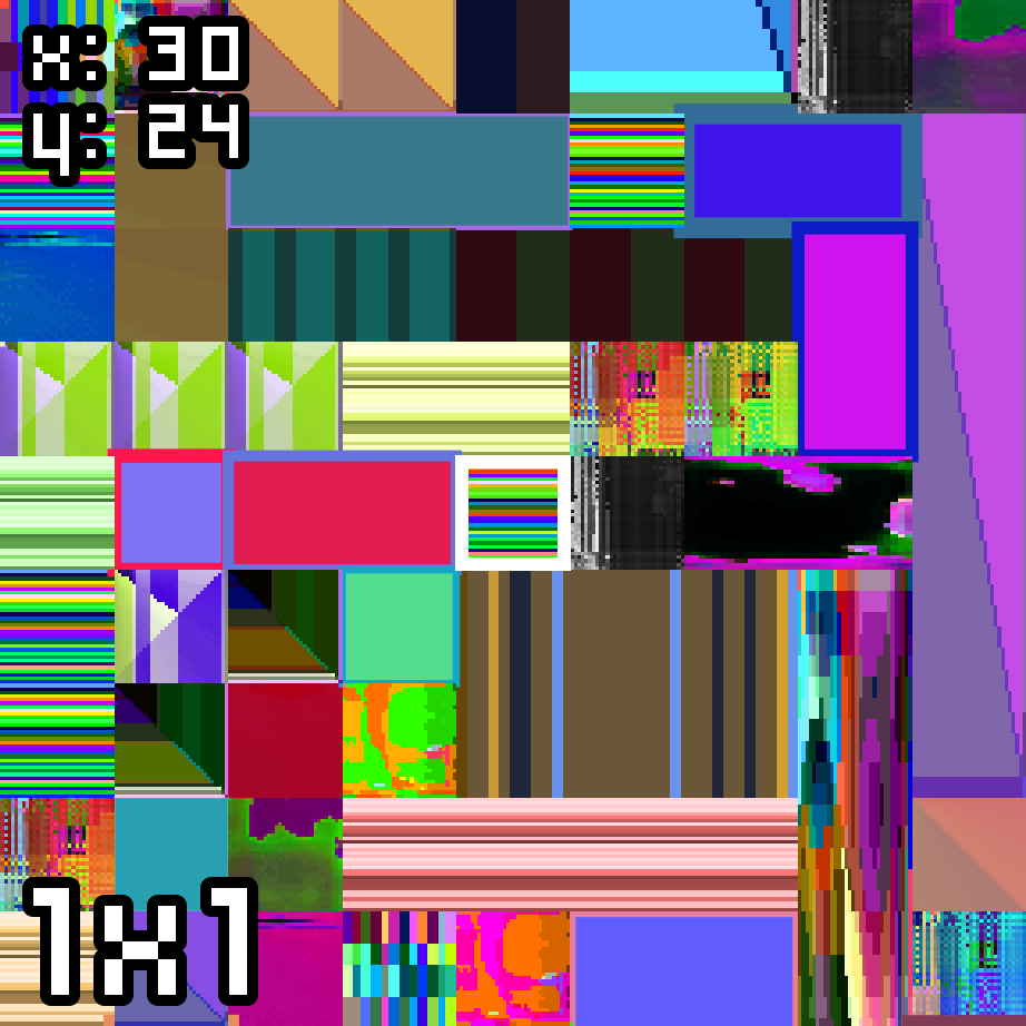 XITY #244 - x:30 y:24 - 1x1