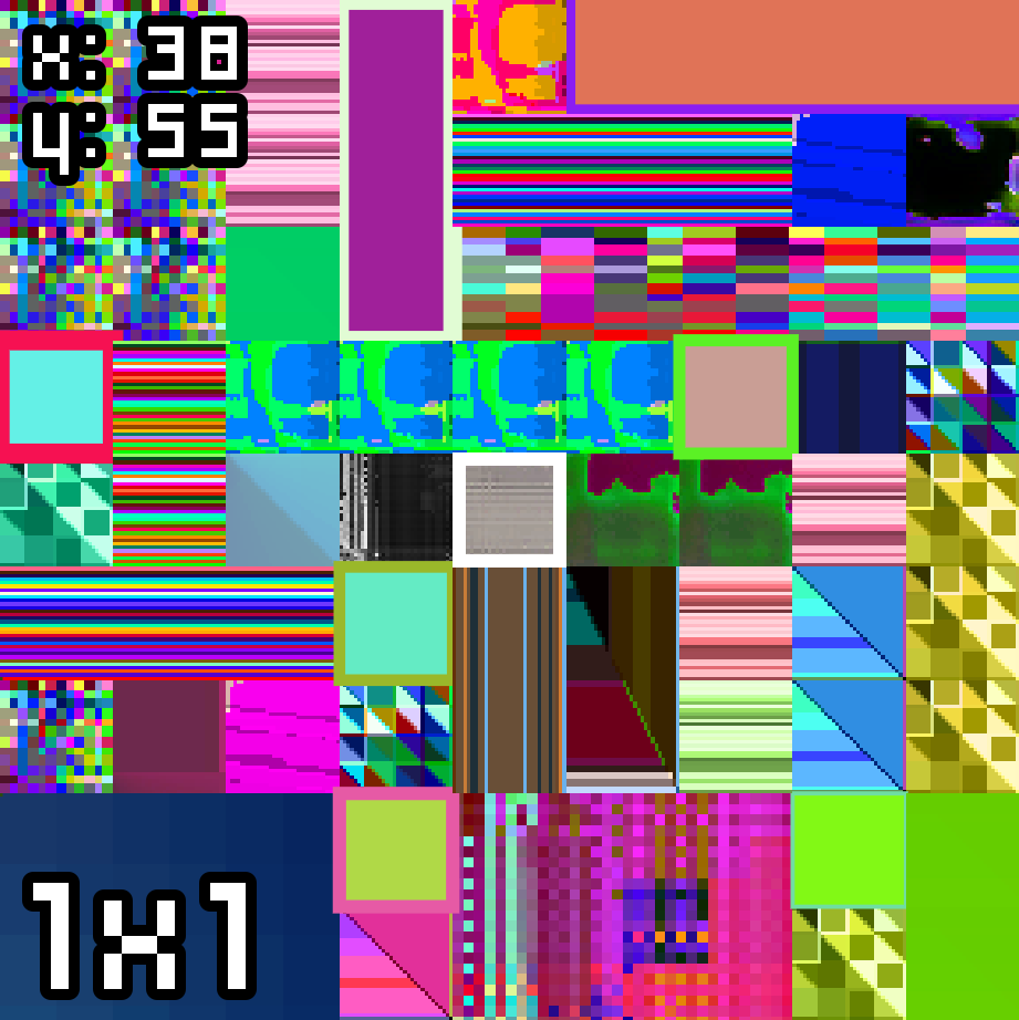 XITY #252 - x:38 y:55 - 1x1