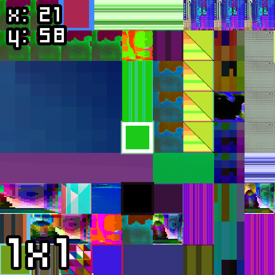 XITY #253 - x:21 y:58 - 1x1