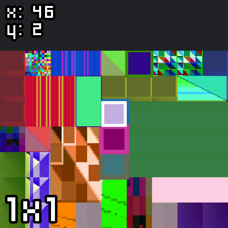 XITY #257 - x:46 y:2 - 1x1