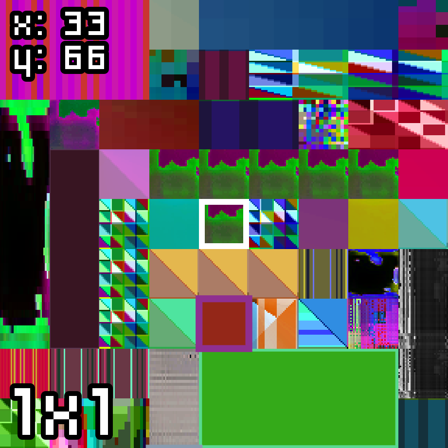 XITY #262 - x:33 y:66 - 1x1